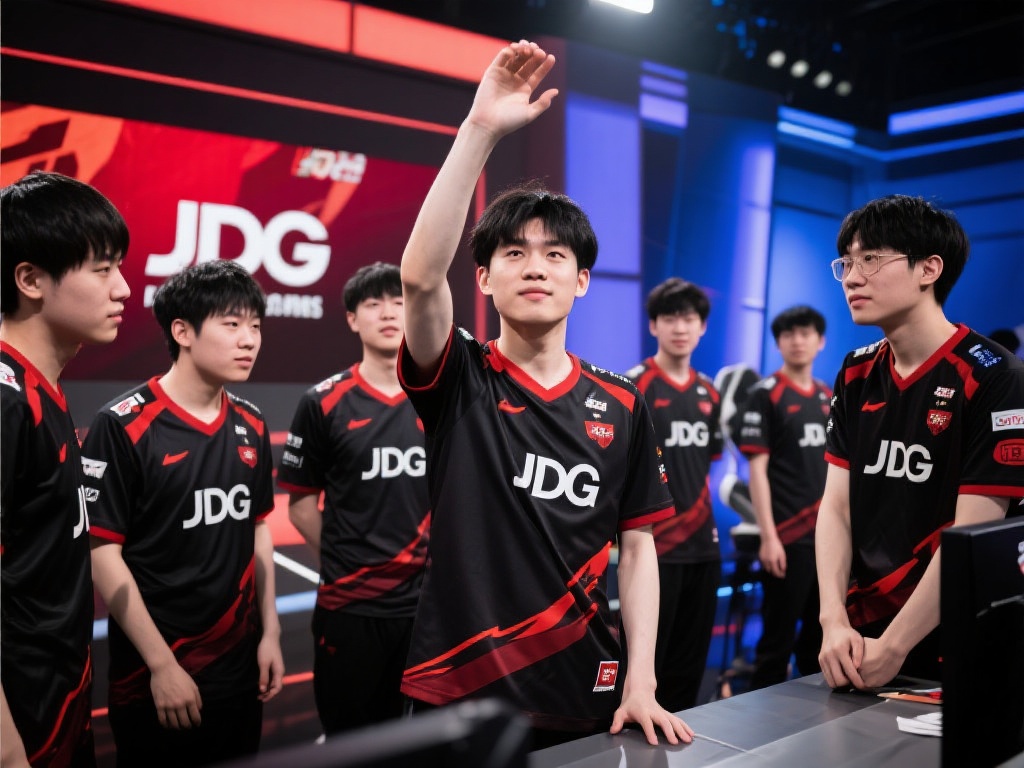 这场比赛的成功不仅离不开JDG团队的协作